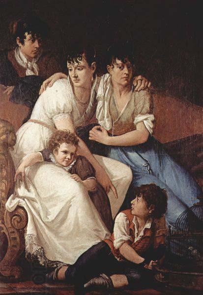 Francesco Hayez Family Portrait oil painting picture